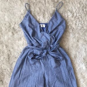 SIENNA SKY Spaghetti Strap Jumpsuit- Size S